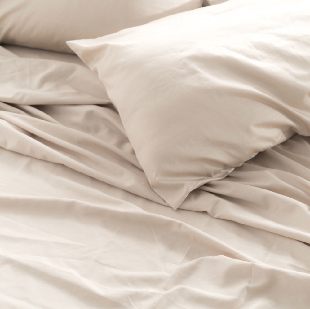 NIP Miracle Sheets King Luxe Sateen Sand/Tan